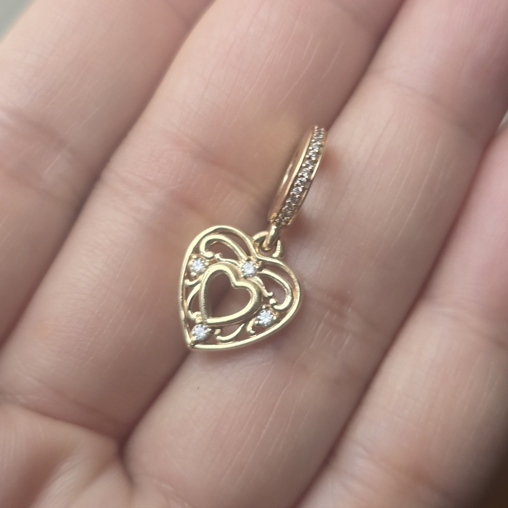Pandora solid 14k gold